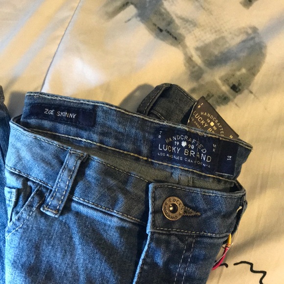 Girls lucky size 14 jeans - Picture 4 of 4